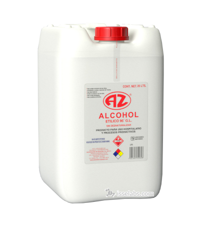 ALCOHOL ETÍLICO 96° GL. 4L.
